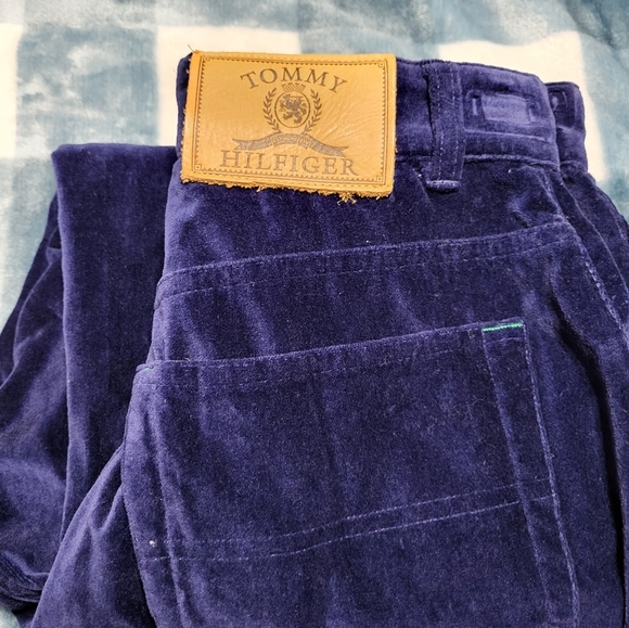 Tommy Hilfiger Velour pants Size 4 (26) - Picture 4 of 4